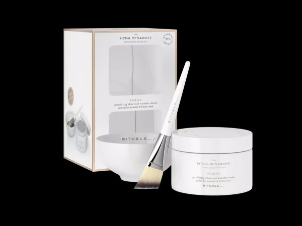 Ansiktsmasker Og Oljer^Rituals Charcoal Wonder Mask