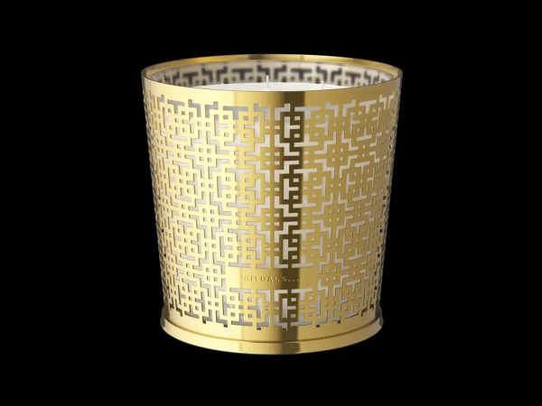 Store Duftlys | Eksklusive Duftlys^Rituals Large Black Oudh Scented Candle With Metal Sleeve