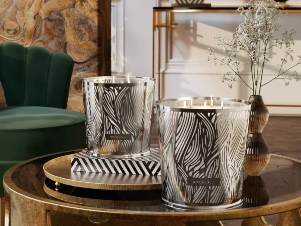 Store Duftlys | Eksklusive Duftlys^Rituals Large Orris Mimosa Scented Candle With Metal Sleeve