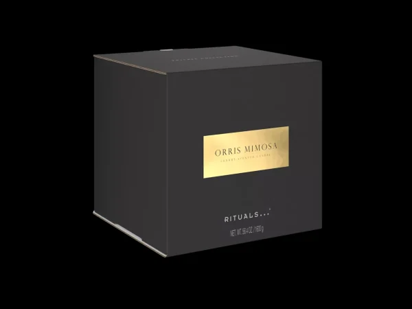 Store Duftlys | Eksklusive Duftlys^Rituals Large Orris Mimosa Scented Candle With Metal Sleeve