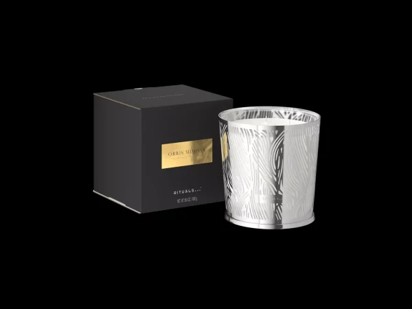 Store Duftlys | Eksklusive Duftlys^Rituals Large Orris Mimosa Scented Candle With Metal Sleeve