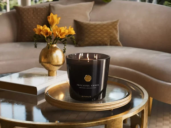 Store Duftlys | Eksklusive Duftlys^Rituals Large Precious Amber Scented Candle