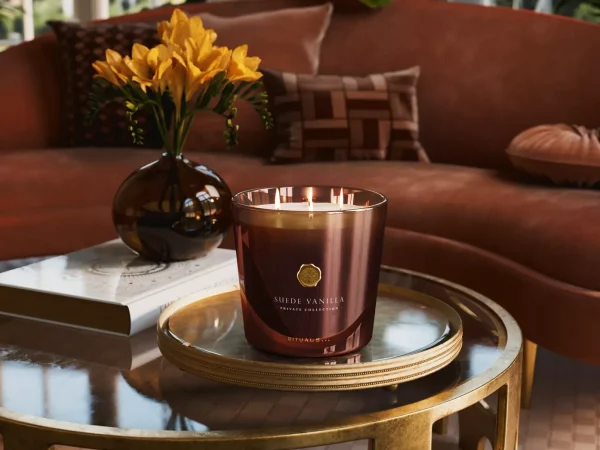 Store Duftlys | Eksklusive Duftlys^Rituals Large Suede Vanilla Scented Candle
