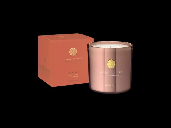 Eksklusive Duftlys^Rituals Medium Suede Vanilla Scented Candle