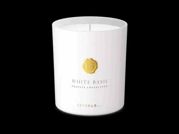 Eksklusive Duftlys^Rituals White Basil Scented Candle