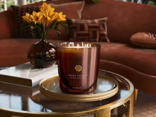 Store Duftlys | Eksklusive Duftlys^Rituals XL Suede Vanilla Scented Candle